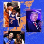 celebrity row Knicks Spurs Game 3