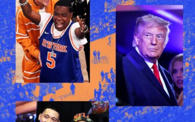 celebrity row Knicks Spurs Game 3