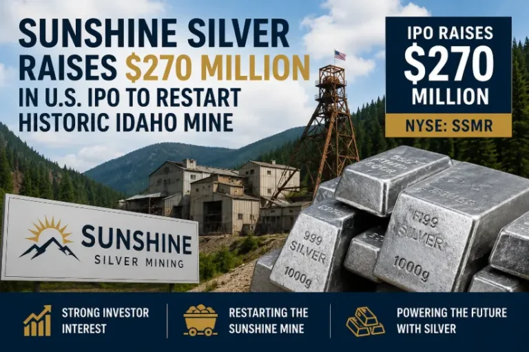Sunshine Silver IPO announcement