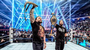 Roman Reigns and Jalen Brunson Stand Tall Together at Madison Square Garden