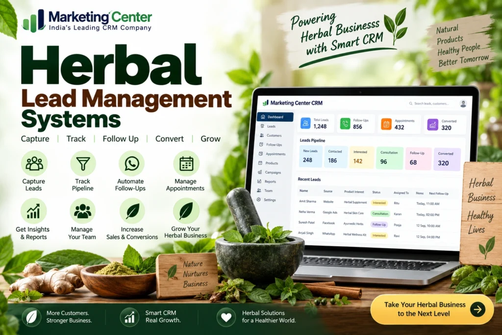 Herbal Lead Management Systems